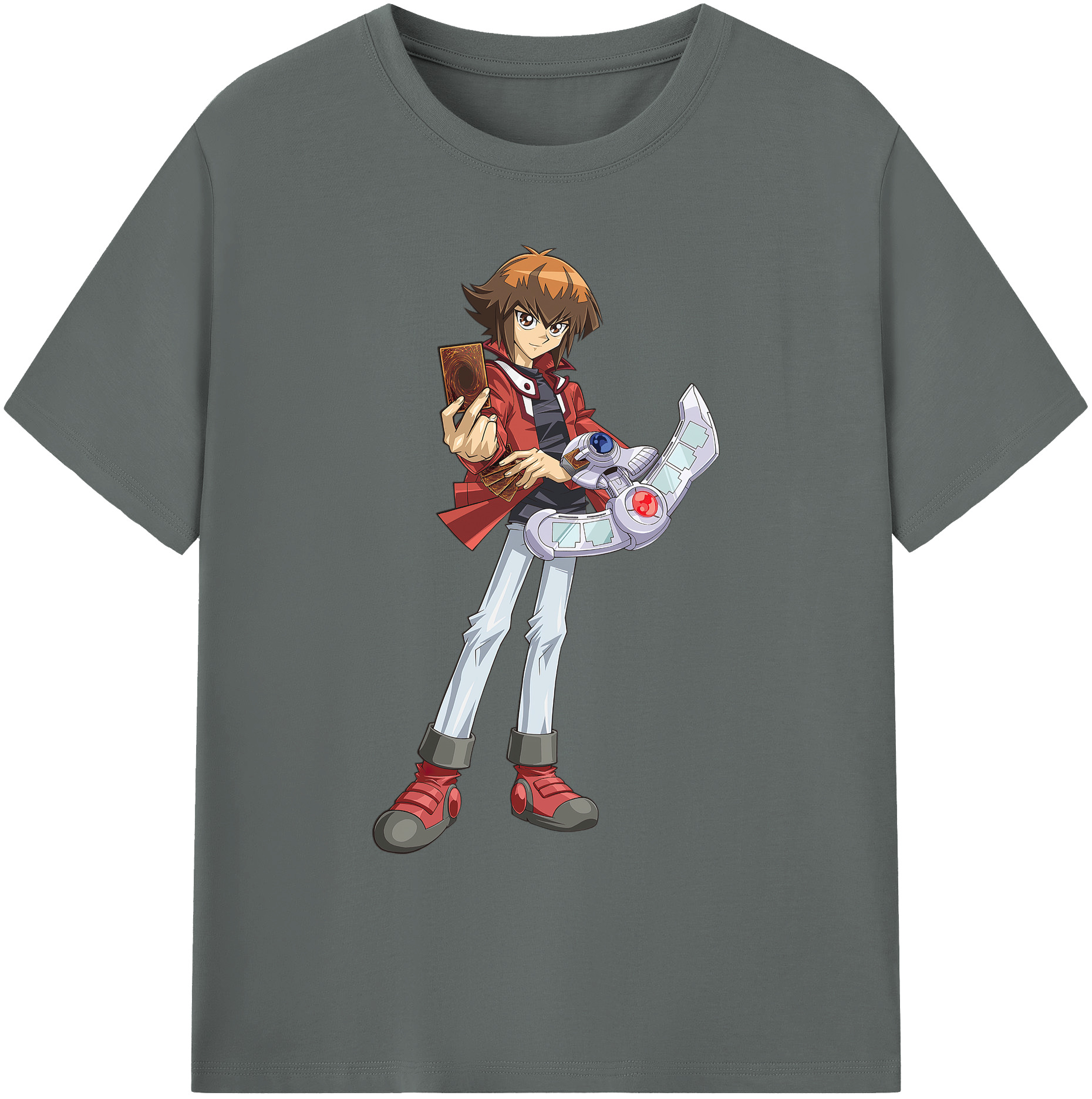 （画像用） 遊☆戯☆王 Yu-Gi-Oh! 綿100％ メンズ半袖Tシャツ｜肌触りやわらか＆通気性